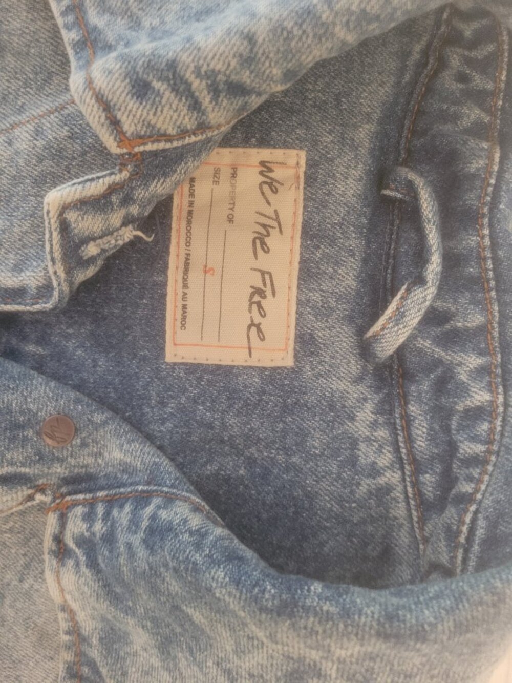 Opal swing free people denim jacket - Picture 2 of 5